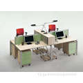 4 person office workstation